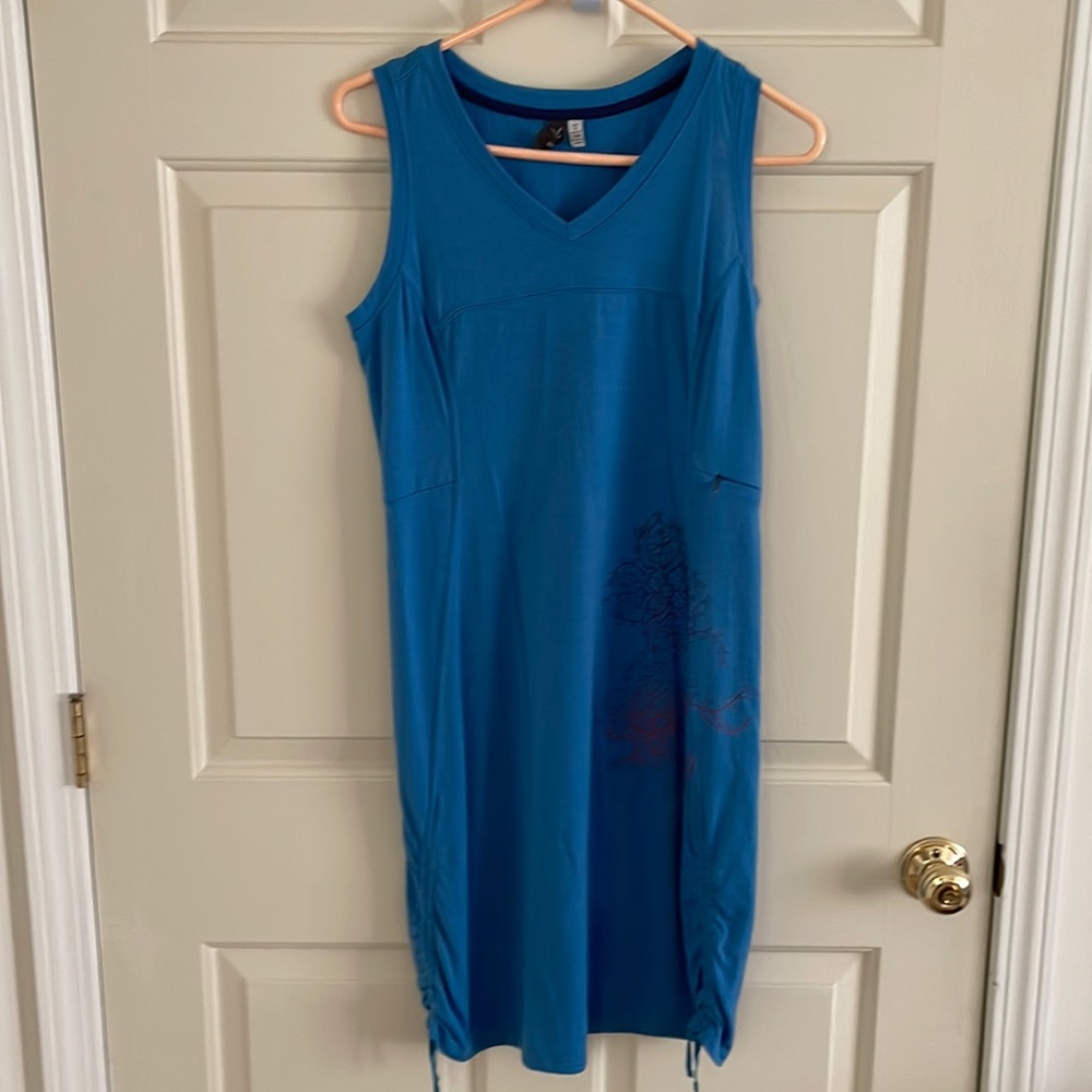 AUTHENTIC EUC *RARE* sleeveless Ibex dress LIKE NEW